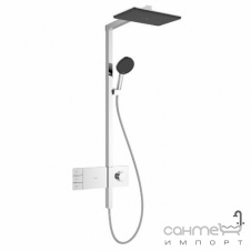 Душевая стойка с термостатом Hansgrohe Raindance Alive Q 210/340 2jet EcoSmart ShowerSelect Comfort 24591000 хром