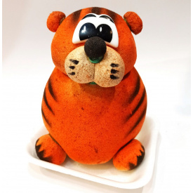 Трав'янчик Насіння країни Тигреня 12х17х10 см Помаранчовий (1275169046)