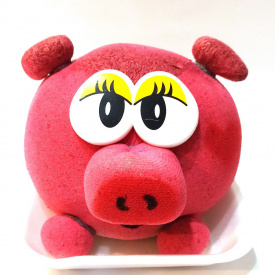 Трав'янчик Насіння країни Нюша 13х12х13 см Рожевий (1243371855)