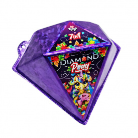 Набір творчої творчості Danko Toys Diamond Pony BPS-01-03U Фіолетовий