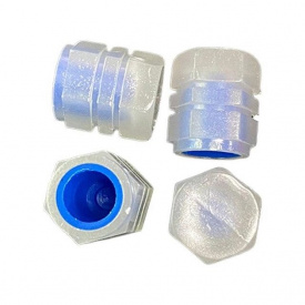 Ковпачки флуоресцентні на ніпель Bik для велосипеда/машини/самокату 10 шт Синій (ККО50780-10)