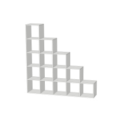 Модульний стеллаж FlexiCube-11 (німфея альба, 1776х336х1776 мм) Кременчук