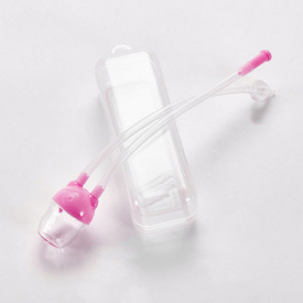 Дитячий назальний аспіратор 2Life ручний Рожевий (v-12138)