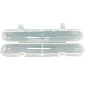 Кейс органайзер контейнер футлят для хранения транспортировки столовых предметов 2Life 173 мм Прозрачный (vol-10177)