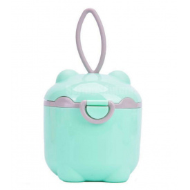 Портативний контейнер для сухого дитячого молока та закусок VOLRO Бірюзовий (vol-1340)