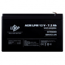 Фото - Аккумулятор LogicPower AGM LPM 12-7.2 AH Аккумулятор LogicPower AGM LPM 12-7.2 AH