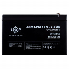 Аккумулятор LogicPower AGM LPM 12-7.2 AH Борисполь