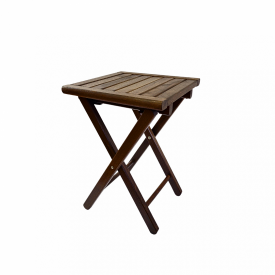 Табурет ЛОРА садовий розкладний бук коричневий