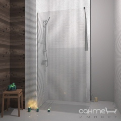Душевая перегородка Radaway Dolphi Walk-In 80 390080-01-01 (хром/прозрачное) Орехов