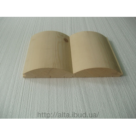 Блок-хаус смерека 45×175 мм, довжина 6 м