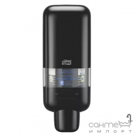 Подвесной дозатор 1 л для мыла-пены и дезинфицирующих средств Tork Elevation 564508 черный