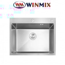 Кухонная мойка Winmix MH5843 Nano-Silver из нержавеющей стали