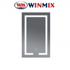 Зеркало для ванной комнаты Winmix HARD MR07-50x80 (с LED-подсветкой, антизапотевание)