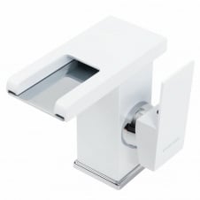 Змішувач для умивальника світлодіодний Platinex NSB015, Білий