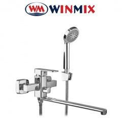 Смеситель для ванны длинный нос Winmix Relax euro (Chr-006), Польша Киев