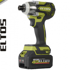 Гайковерт аккумуляторный Eltos АГ-20BL (20в, 4 Ач) в кейсе Краматорск