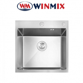 Кухонна мийка Winmix MH5050 Nano-Silver з нержавіючої сталі