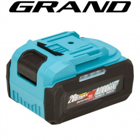 Акумуляторна батарея Grand АКБ-20/4 Ind (Високострумова) (20В, 4Аг)