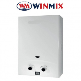 Газова турбована колонка Winmix GWH-0710 Basic Turbo White, 10 літрів