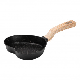 Сковорода для омлета и яичницы Breakfast 16x13.5x3 см Черный (HP39574B)