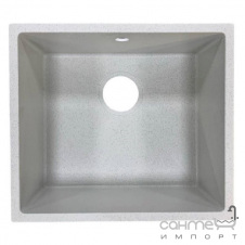 Прямоугольная кухонная мойка под столешницу Adamant Uni 455x405x200 терра