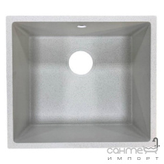 Прямоугольная кухонная мойка под столешницу Adamant Uni 455x405x200 коричневый Вараш