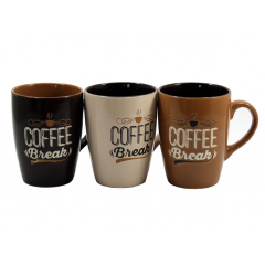 Набір кружок 340 мл Interos Coffee 6 шт KW 124 (81146) Вінниця
