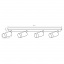 Спот Polux Arras 5.5x59.5x16.5 см Чорно-золотистий (Pol323569) Київ
