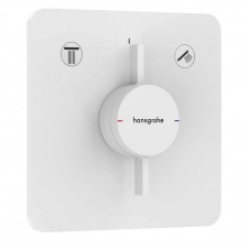 Змішувач для душу Hansgrohe DuoTurn Q на 2 функції білий матовий (75414700)