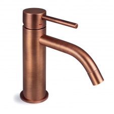 Фото - Змішувач для умивальника Paffoni Light без донного клапана мідь (LIG071RMSP) Змішувач для умивальника Paffoni Light без донного клапана мідь (LIG071RMSP)