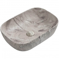 Раковина накладна Mixxus Premium Diverse-0113 Marble 455x325x135 мм (MP6544)