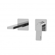 Фото - Змішувач для умивальника Paffoni Tilt настінний, вилив 150 мм хром (TI104CR70) Змішувач для умивальника Paffoni Tilt настінний, вилив 150 мм хром (TI104CR70)