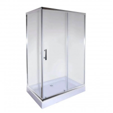 Душова кабіна Mixxus Hard SCT01-120x80x198-TR Chrome (MI6910)