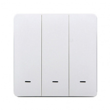 Розумний клавішний вимикач TervixPro Line ZigBee Touch Button (battery) 3 клавіші