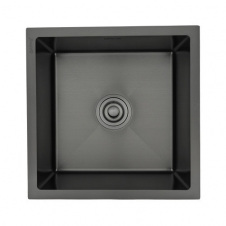 Мийка для кухні Gappo GS4444-6 440x440 PVD-покриття чорний