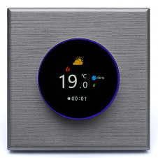 Терморегулятор Heat Plus BHT-6000-S WI-FI сенсорний 16А срібний (BHT6000SWF)