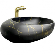 Раковина VBI Valiano Marble чорний VBI-016101