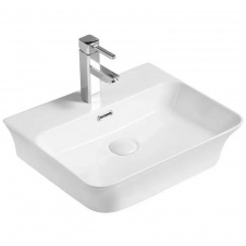 Умивальник накладний Mixxus Premium Bevel-0201 з переливом 485x410x125 мм (MP6480)