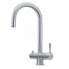 Змішувач для кухні Franke Eos Clear Water з фільтром сталь (120.0179.979)