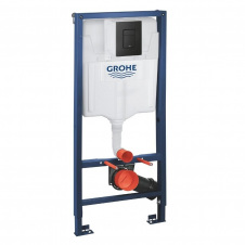 Інсталяція для унітаза Grohe Rapid SL 3в1 з чорною клавішею змиву (39939000)