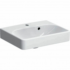 Умивальник підвісний Geberit Smyle Square 45х36 білий (500.222.01.1)
