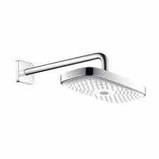 Верхній душ Hansgrohe RAINDANCE Select E 300 білий хром (27385400)