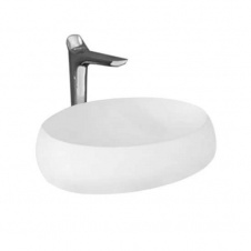 Раковина накладна на стільницю Rak Ceramics Сloud 58x40 см білий матовий (CLOCT6000500A)