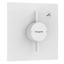 Змішувач для душу Hansgrohe DuoTurn E на 1 функцію білий матовий (75617700)