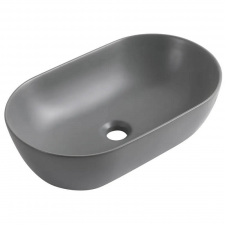 Раковина накладна Mixxus Premium Ellipse-0109 Gray 500x300x140 мм (MP6653)