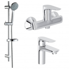 Фото - Набір змішувачів Imprese Kit 3в1 хром (kit21082) Набір змішувачів Imprese Kit 3в1 хром (kit21082)
