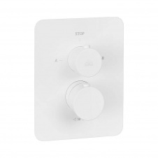 Фото - Змішувач для душу термостатичний Paffoni Light білий (LIQBOX516BO) Змішувач для душу термостатичний Paffoni Light білий (LIQBOX516BO)