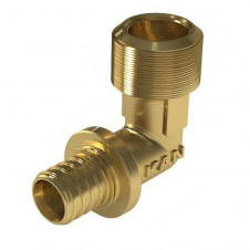 Відвід 90° латунний з РЗ KAN-therm UltraLine - 25 Rp3/4"