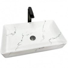 Раковина VBI Triest Marmo Glossy білий VBI-012704