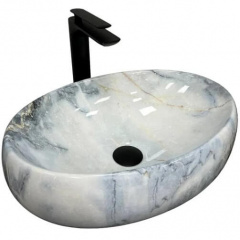 Раковина VBI Veneto Granit Glossy сірий VBI-012806 Хмельник